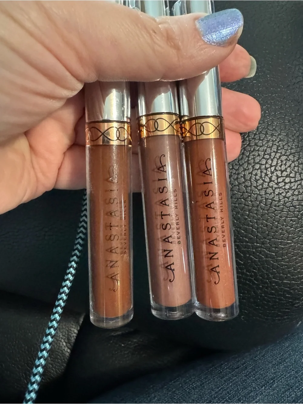 Anastasia Beverly Hills Dark Brown Hue Liquid Lipstick Bundle